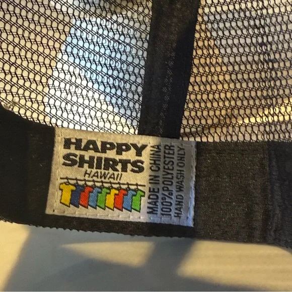 Aloha Trucker Hat Happy Shirts Hawaii - Picture 3 of 5